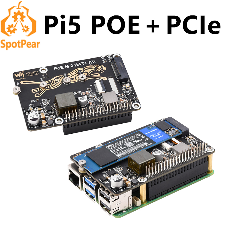 Argon One V3 M.2 Nvme Case - Raspberry Pi 5 PoE Power und