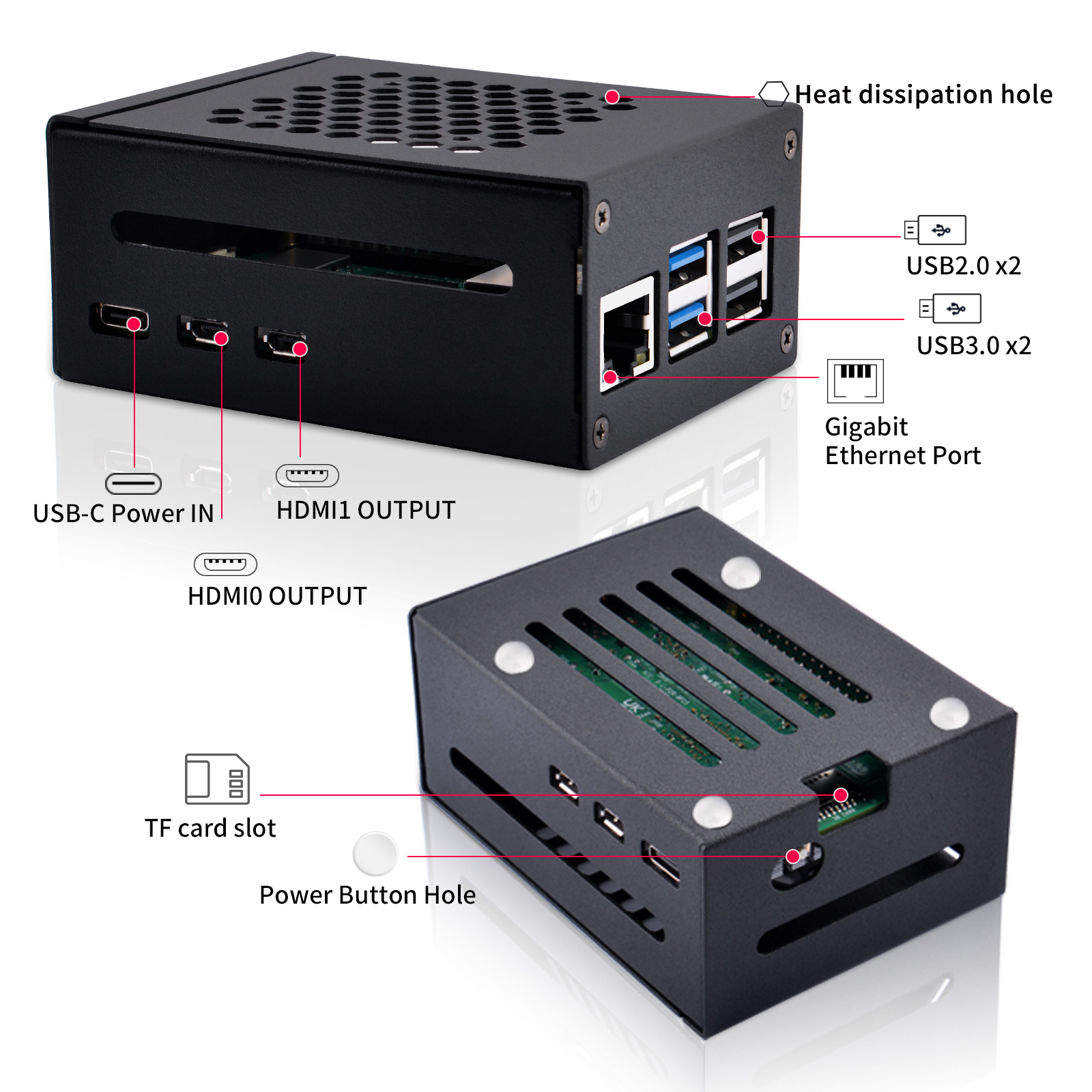 52Pi Raspberry Pi 5 Metallgehä – Argon One V3 M.2 Nvme Case Bewertung und Preis