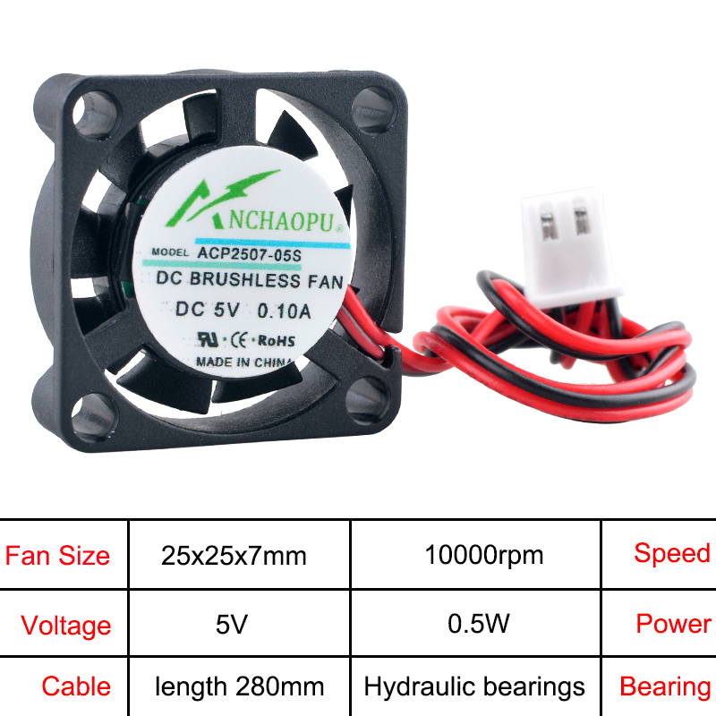 ANCHAOPU 25 mm ultradünner Lüf – Raspberry Pi Water Cooling Kit Bewertung und Preis